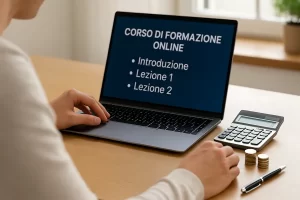 Una persona che riceve il Bonus Politiche Attive Veneto 2025 come incentivo per la frequenza dei corsi del Programma GOL.